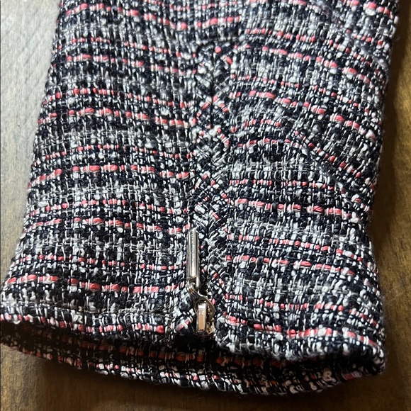 NWOT Tweed Moto Jacket - WHBM (4). - Picture 4 of 4